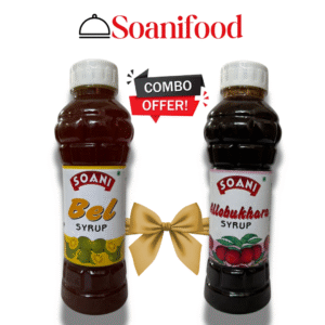 Combo Of Soani Aloo Bhukara Sharbat + Soani Bel Sharbat