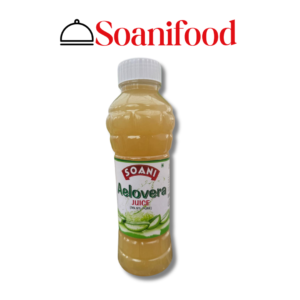Soani Pure Aloe Vera juice with Pulp, All Natural tonic for Immunity, Better digestion and Glowing Skin, 1000 ml - 100% Pure Juice
